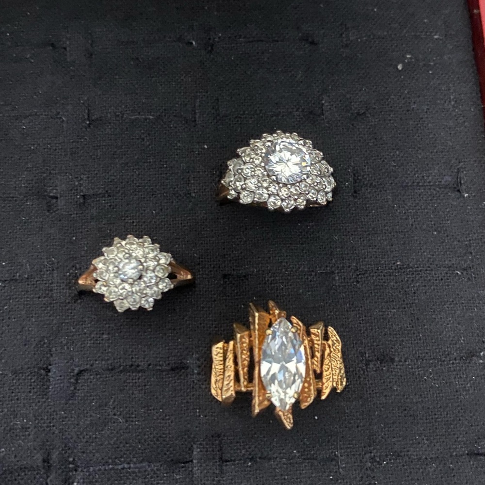 18k gold rings